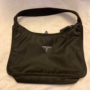 Prada mini hobo bag.